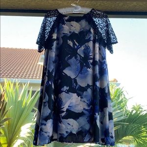 Lucky Brand Floral Lace Dress
